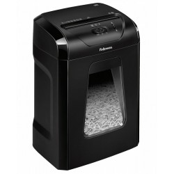 FELLOWES skartovač 12 C/ křížový řez 4x40mm/ objem koše 19 l/ stupeň utajení P-4 (důvěrné)/ černý