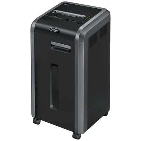 FELLOWES skartovač 225 Ci/ křížový řez 4x38 mm/ objem koše 60 l/ certifikát NBÚ/ stupeň utajení P-4 (důvěrné)/ černý