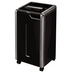 FELLOWES skartovač 325 i/ přímý řez 5,8 mm/ objem koše 83 l/ stupeň utajení P-2/ černý