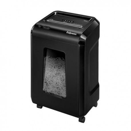 FELLOWES skartovač 92 Cs/ křížový řez 4x38 mm/ objem koše 25 l/ stupeň utajení P-4 (důvěrné)/ černý