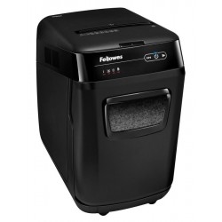 FELLOWES skartovač AutoMax 200 M/ křížový mikrořez 2x14 mm/ objem koše 32 l/ certifikát NBÚ/ stupeň utaj. P-5 (tajné)
