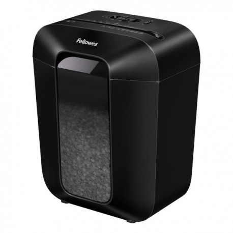 FELLOWES skartovač LX 41 M/ křížový řez 4x12 mm/ objem koše 17 l/ stupeň utajení P-4 (důvěrné)/ černý