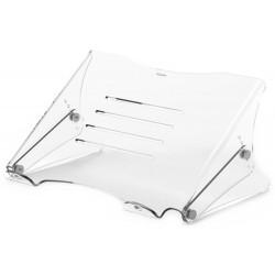 FELLOWES stojan na notebook Clarity/ 350mm x 134mm x 267mm/ čirý