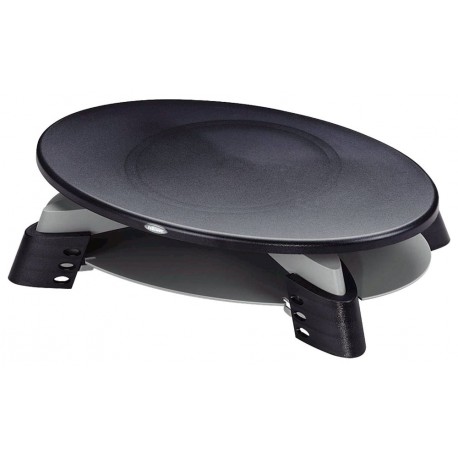 FELLOWES stojan pod monitor OVAL/ 424mm x 86mm x 288mm/ černo-stříbrný