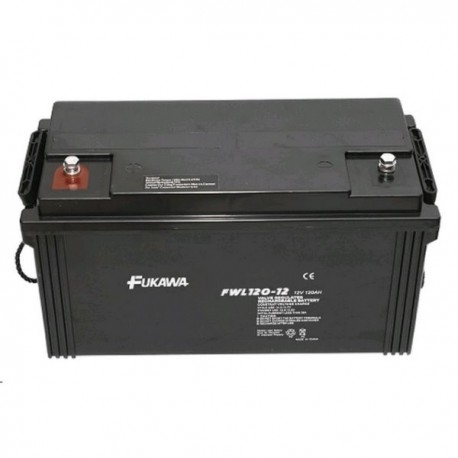 FUKAWA olověná baterie FWL 120-12 do UPS APC/ AEG/ EATON/ Powerware/ 12V/ 120Ah/ životnost 10 let/ závit M8