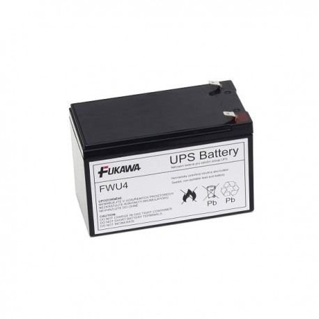FUKAWA olověná baterie FWU4 do UPS APC/ náhradní baterie za RBC4
