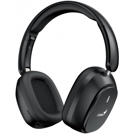 GENIUS bezdrátový headset HS-820BT/ černý/ BT5.4/ USB-C nabíjení/ skládací
