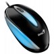 GENIUS DX-Mini Black/ drátová/ 1000 dpi/ USB/ černá/ RGB LED