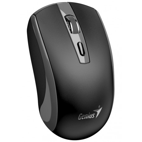 GENIUS ECO-8150 BlackGrey/ 1200 dpi/ bezdrátová/ dobíjecí/ Copilot/ 4tlačítková/ černošedá