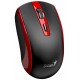 GENIUS ECO-8150 Red/ 1200 dpi/ bezdrátová/ dobíjecí/ Copilot/ 4tlačítková/ černočervená