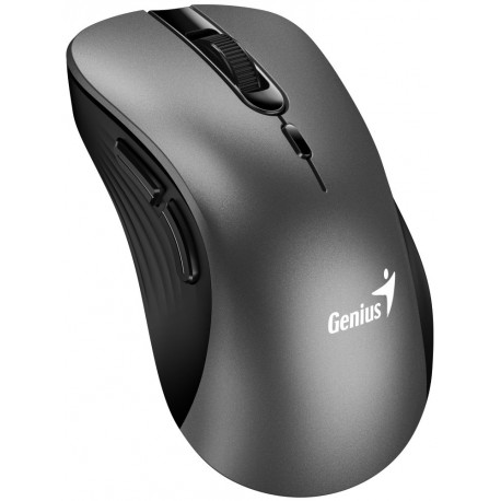 GENIUS Ergo 8100S Iron Grey/ 1600 dpi/ bezdrátová/ 6tlačítek/ tichá/ kovově šedá