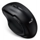 GENIUS Ergo 8200S Black/ 1200 dpi/ bezdrátová/ 5tlačítek/ tichá/ BlueEye senzor/ černá