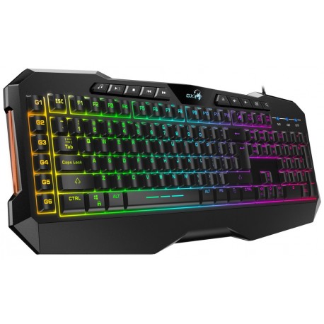 GENIUS GX GAMING Scorpion K11 Pro/ drátová/ podsvícená/ USB/ černá/ CZ+SK layout