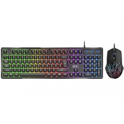 GENIUS GX GAMING Scorpion KM-GX3/ drátový set klávesnice s myší/ RGB podsvícení/ Copilot/ USB/ černá/ CZ+SK layout