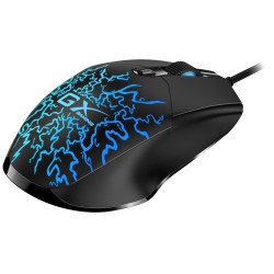 GENIUS GX GAMING Scorpion M300 Crack/ drátová/ RGB podsvícení/ 800-2400 dpi/ USB/ 4 tlačítka/ černá