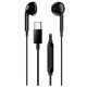 GENIUS headset HS-M365 Black/ černý/ USB-C