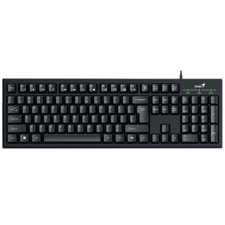 GENIUS KB-100/ Drátová/ Copilot/ USB/ černá/ CZ+SK layout