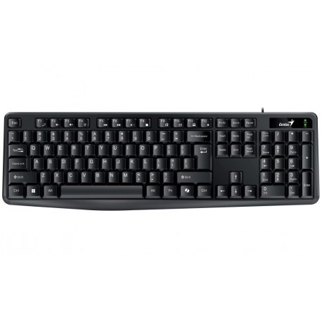 GENIUS KB-117/ Drátová/ Copilot/ USB/ černá/ CZ+SK layout