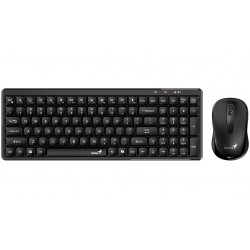 GENIUS LuxeMate Q8100/ Bezdrátový set 2,4GHz/ Copilot/ USB/ černá/ CZ+SK layout