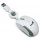 GENIUS Micro Traveler V2/ drátová/ 1200 dpi/ USB/ bílá