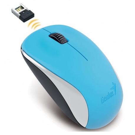 GENIUS NX-7000/ 1200 dpi/ Blue-Eye senzor/ bezdrátová/ modrá