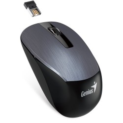 GENIUS NX-7015/ 1600 dpi/ Blue-Eye senzor/ bezdrátová/ kovově šedá