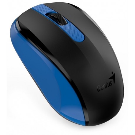 GENIUS NX-8008S/ 1200 dpi/ bezdrátová/ tichá/ BlueEye senzor/ modrá