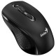 GENIUS NX-8025S Black/ 1200 dpi/ bezdrátová/ tichá/ Copilot/ 4tlačítková/ černá