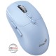 GENIUS NX-8080S BT Tiffany Blue/ duální Bluetooth + 2,4GHz/ 1600 dpi/ bezdrátová/ Copilot/ tichá/ 7tlačítková/ modrá