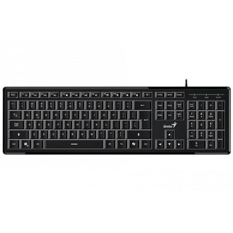 GENIUS Slimstar 820/ Drátová/ podsvícená/ Copilot/ USB/ CZ+SK layout