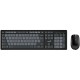 GENIUS Smart KM-8200 Dual Color/ Bezdrátový set 2,4GHz/ Copilot/ USB/ černošedá/ CZ+SK layout