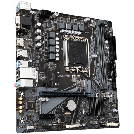 GIGABYTE H610M H DDR4 / Intel H610 / LGA1700 / 2x DDR4 / M.2 / VGA/ HDMI / mATX