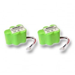 GOOWEI ENERGY Baterie Ecovacs Deebot D62, D66, D73, D76, D77, 3300mAh, sada 2 ks baterií 2x6V