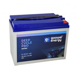 GOOWEI ENERGY Pb trakční záložní akumulátor VRLA GEL 12V/45Ah (6-EVF-45)