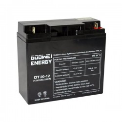 GOOWEI ENERGY Pb záložní akumulátor VRLA AGM 12V/20Ah (OT20-12)