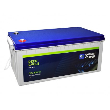 GOOWEI ENERGY Pb záložní akumulátor VRLA GEL 12V/200Ah (OTL200-12)