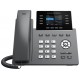 Grandstream GRP2624/ VoIP telefon/ 2,8" barevný display/ 4x SIP/ 2x LAN/ 1x USB/ PoE/ WiFi/ BT/ GDMS