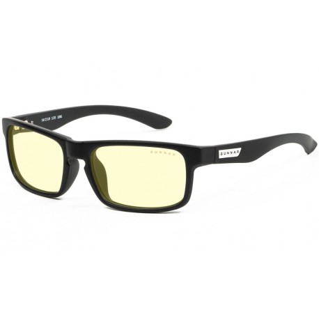 GUNNAR kancelářske/herní brýle  ENIGMA ONYX jantarová skla BLF 65 GUNNAR focus