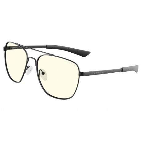 GUNNAR kancelářske/herní brýle  MUSTANG ONYX čirá skla BLF 35 GUNNAR focus