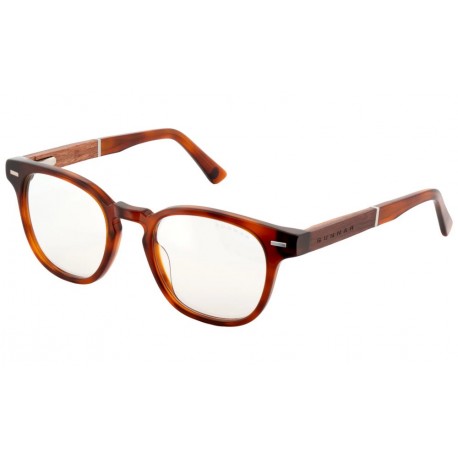 GUNNAR kancelářske/herní brýle  TIOGA MAROON/ROSEWOOD čirá skla-PRO MINERAL BLF 35 GUNNAR focus
