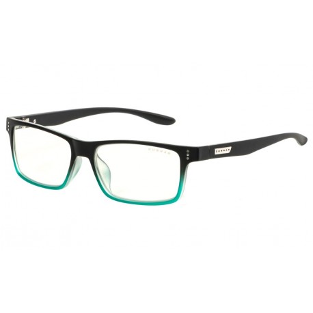 GUNNAR kancelářske/herní brýle CRUZ ONYX-TEAL * čírá skla * BLF 35 * NATURAL focus