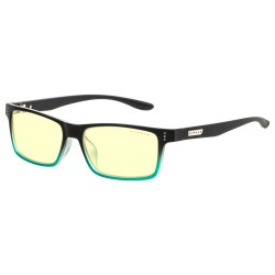 GUNNAR kancelářske/herní brýle CRUZ ONYX-TEAL * jantárová skla * BLF 65 * NATURAL focus