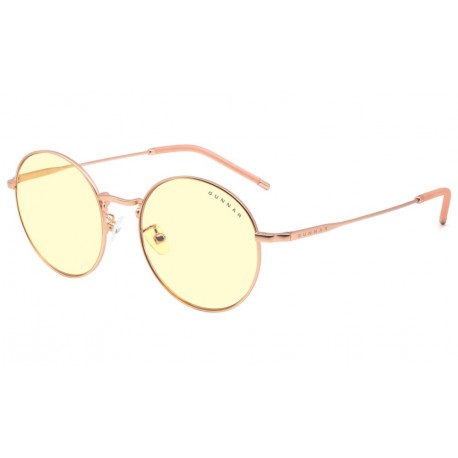 GUNNAR kancelářske/herní brýle ELLIPSE ROSE GOLD * jantárová skla * BLF 65 * GUNNAR focus