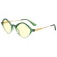 GUNNAR kancelářské/herní brýle LOKI ASGARD EDITION - MARVEL EMERALD-GOLD * jantarová skla * BLF 65 * GUNNAR focus