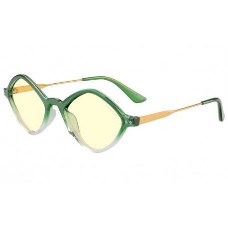 GUNNAR kancelářské/herní brýle LOKI ASGARD EDITION - MARVEL EMERALD-GOLD * jantarová skla * BLF 65 * GUNNAR focus