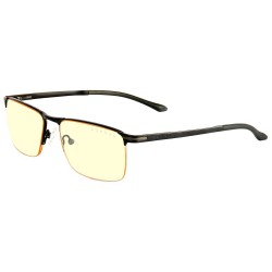 GUNNAR kancelářske/herní brýle MARIN ONYX * jantarová skla * BLF 65 * GUNNAR focus