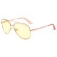 GUNNAR kancelářske/herní brýle MAVERICK ROSE GOLD * jantárová skla * BLF 65 *  GUNNAR focus