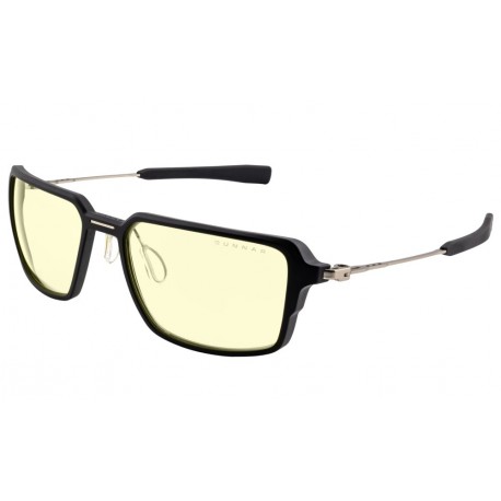 GUNNAR kancelářske/herní brýle TERA ONYX SILVER  * jantárová skla BLF 65 * GUNNAR focus