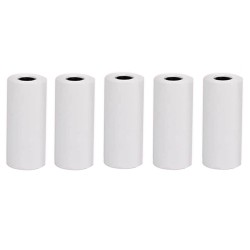 HELMER kotoučky pro termo mini tiskárnu TP01/TP02/ 55mm x 25mm/ 5ks/ bílé