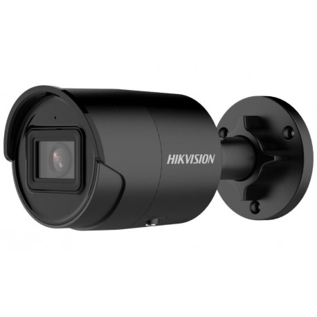 Hikvision DS-2CD2043G2-IU(2.8mm)(BLACK) - 4MPix IP Bullet kamera； IR 40m, mikrofon, IP67, černá